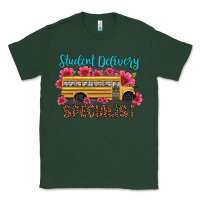 Sports Green student delivery specialist school bus Classic Tee - Artiststas