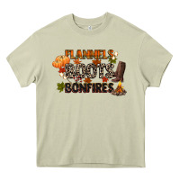 Mossy flannels boots and bonfires Heavy Core Tee - CowGirlArtShop