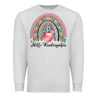 Dove Grey hello kindergarten Premium Sweatshirt - JahusDesignShop