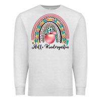 Oatmeal Heather hello kindergarten Premium Sweatshirt - JahusDesignShop