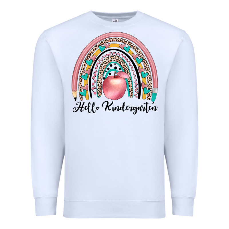 Hello Kindergarten Premium Sweatshirt by JahusDesignShop | Teevron