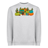 Heather Grey hello fall Heavyweight Sweatshirt - JahusDesignShop
