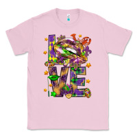 Bubblegum Pink Mardi Gras love lips Classic Tee - HowdyJamesFarm