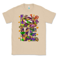 Mushroom Mardi Gras love lips Classic Tee - HowdyJamesFarm