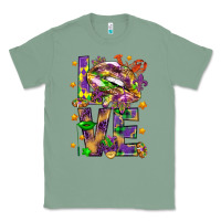 Sage Mardi Gras love lips Classic Tee - HowdyJamesFarm