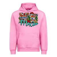 Fuchsia Pink MX Mexico Urban Hoodie - RanaPortraitStore