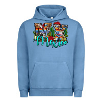 Pigment Pebble Blue MX Mexico Urban Hoodie - RanaPortraitStore