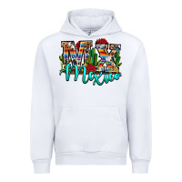 White MX Mexico Urban Hoodie - RanaPortraitStore