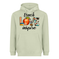 Matcha teach love inspıre Heavyweight Hoodie - JahusDesignShop