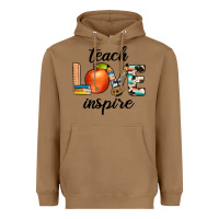 Toasted Coconut teach love inspıre Heavyweight Hoodie - JahusDesignShop