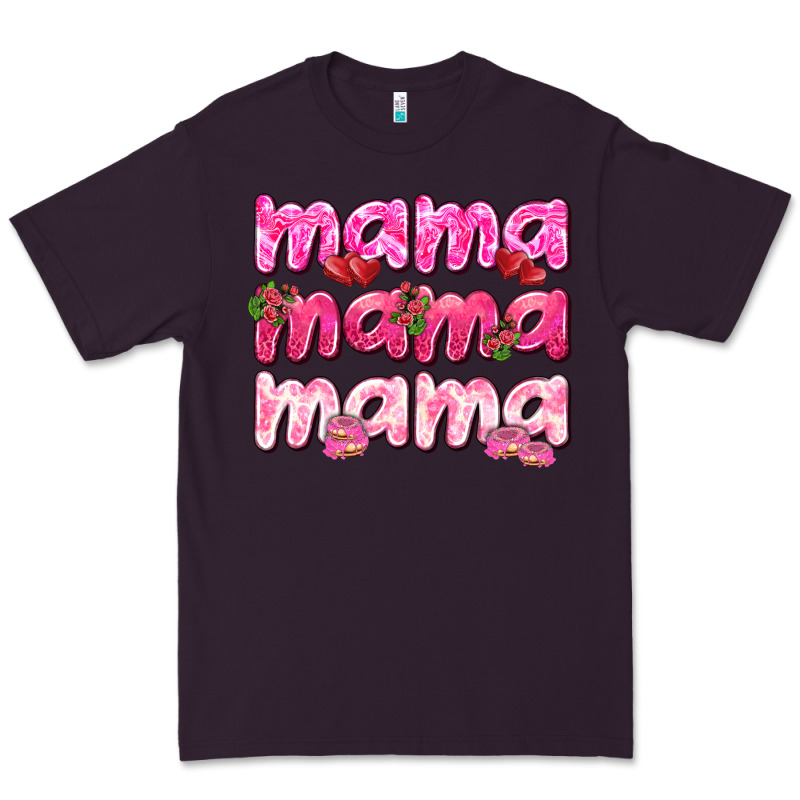 Mama Mama Mama Mother's Day Premium Tee by HowdyJamesFarm | Teevron
