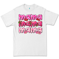 White Mama mama mama mother's day Premium Tee - HowdyJamesFarm