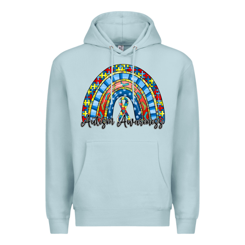 Autism Awareness Rainbow Premium Hoodie by RacoonDesign | Teevron