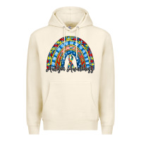 Tofu autism awareness rainbow Premium Hoodie - RacoonDesign