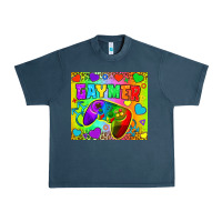 Midnight Navy LGBTQ+ Gaymer With Hearts Tumbler Urban Heavy Tee - BundleAndBundleShop