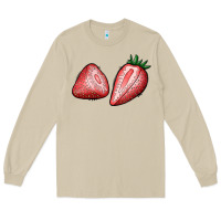 Mushroom strawberries Long Sleeve Tee - BundleAndBundleShop