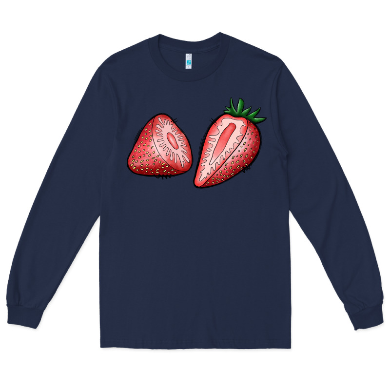 Strawberries Long Sleeve Tee by BundleAndBundleShop | Teevron