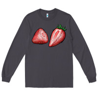 Smoke strawberries Long Sleeve Tee - BundleAndBundleShop