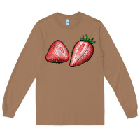 Toasted Coconut strawberries Long Sleeve Tee - BundleAndBundleShop