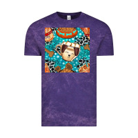 Cloud Purple dog coffee cups and food container with cowhide seamless pattern bbs Vintage Tee - BundleAndBundleShop