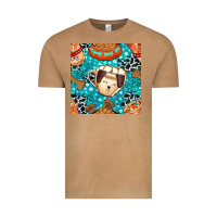 Vintage Camel dog coffee cups and food container with cowhide seamless pattern bbs Vintage Tee - BundleAndBundleShop