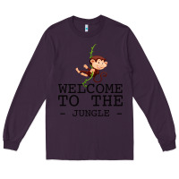 Plum Welcome To The Jungle Long Sleeve Tee - Bettercallsaul