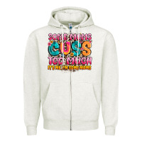 Oatmeal Heather some moms too much it's me,i'm some moms Zipper Hoodie - JahusDesignShop
