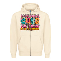 Sandshell some moms too much it's me,i'm some moms Zipper Hoodie - JahusDesignShop