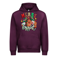 Mauve Wine merry and bright black man sneakers Urban Hoodie - RanaPortraitStore