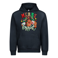 Navy merry and bright black man sneakers Urban Hoodie - RanaPortraitStore