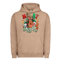 Pigment Burro merry and bright black man sneakers Urban Hoodie - RanaPortraitStore