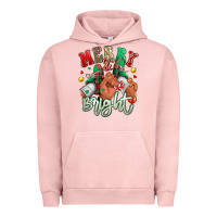 Pigment Salmon merry and bright black man sneakers Urban Hoodie - RanaPortraitStore