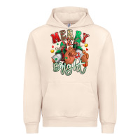 Sandshell merry and bright black man sneakers Urban Hoodie - RanaPortraitStore