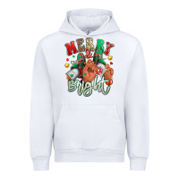 White merry and bright black man sneakers Urban Hoodie - RanaPortraitStore