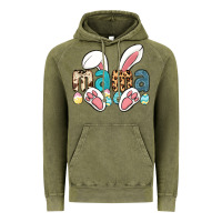 Vintage Olive mama easter Vintage Hoodie - LillyAllenDesigns