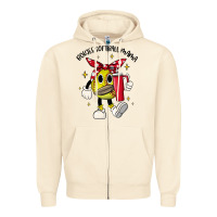 Sandshell boujee softball mama Zipper Hoodie - JahusDesignShop