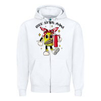 White boujee softball mama Zipper Hoodie - JahusDesignShop