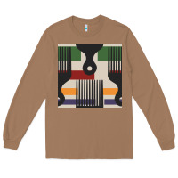 Toasted Coconut afro comb seamless pattern Long Sleeve Tee - BundleAndBundleShop