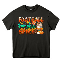 Asphalt football pumpkin spice Heavy Core Tee - CowGirlArtShop