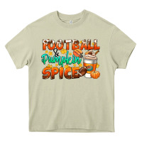 Mossy football pumpkin spice Heavy Core Tee - CowGirlArtShop