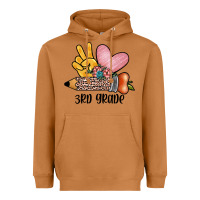 Meerkat peace love 3rd grade Heavyweight Hoodie - JahusDesignShop