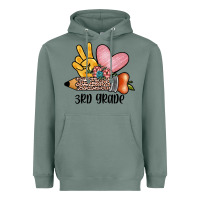 Sage peace love 3rd grade Heavyweight Hoodie - JahusDesignShop