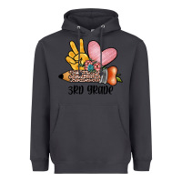Smoke peace love 3rd grade Heavyweight Hoodie - JahusDesignShop