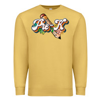 Antique Gold pre k Premium Sweatshirt - JahusDesignShop