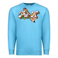 Ocean Blue pre k Premium Sweatshirt - JahusDesignShop