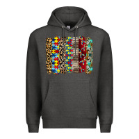 Charcoal Heather autism brushstore Premium Hoodie - RacoonDesign