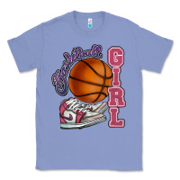 Colony Blue Basketball girl Classic Tee - HowdyJamesFarm