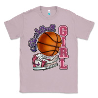 Lilac Basketball girl Classic Tee - HowdyJamesFarm