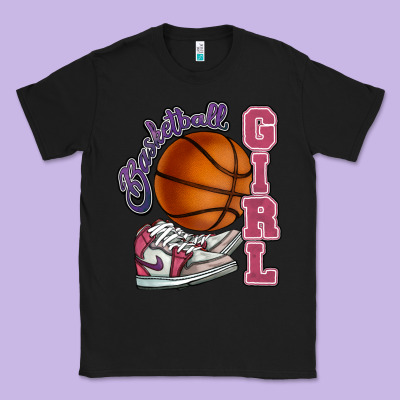 Basketball Girl Classic Tee Designed By Howdyjamesfarm