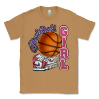 Toasted Coconut Basketball girl Classic Tee - HowdyJamesFarm
